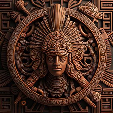 3D model aztec (STL)